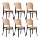 Scandinavian Counter Stool Plastic Furniture in Matte Finish for Indoor