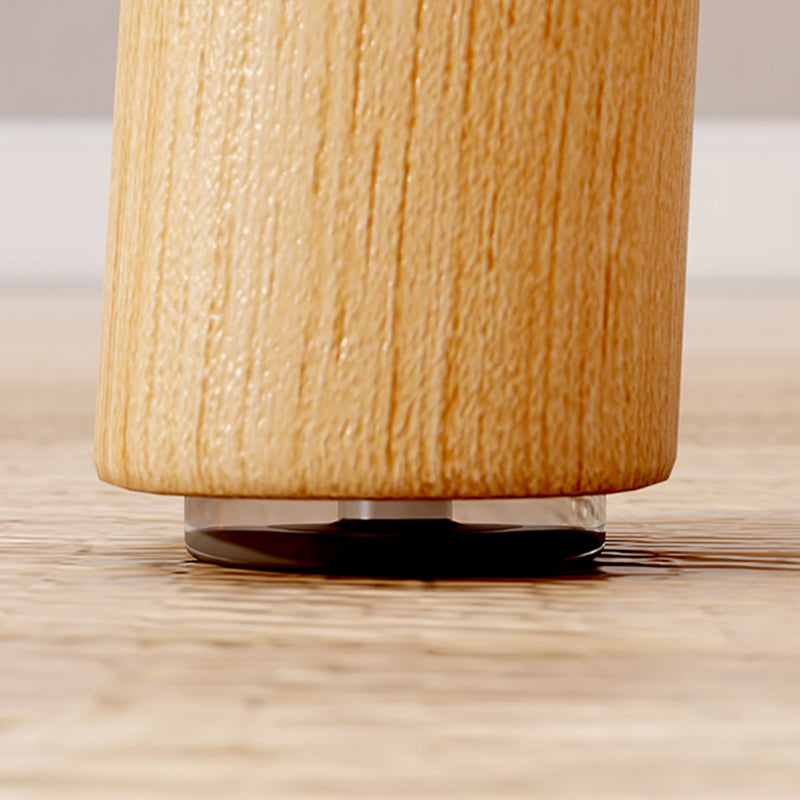 Scandinavian Wood Stool Fabric Upholstered Seat Counter Stool in Matte Finish Clearhalo 'Bar Furniture' 'Bar Stools' 'bar_stools' 'furn' 'furn_bar_stools' 'Furniture' 'Kitchen & Dining Furniture' 5863900