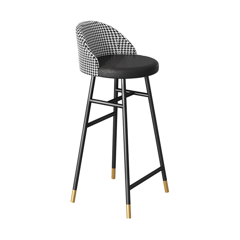 Contemporary Bar Table Set 1/2/3 Pcs Stone Top Bar Table with Upholstered Bar Stools Clearhalo 'Bar Furniture' 'furn' 'furn_home_bar_bar_sets' 'Furniture' 'Home Bars & Bar Sets' 'home_bar_bar_sets' 'Kitchen & Dining Furniture' 5864380