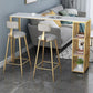 Glam Marble 1/2/3 Pieces Counter Height Set Rectangle Indoor Counter Set with Storage Clearhalo 'Bar Furniture' 'furn' 'furn_home_bar_bar_sets' 'Furniture' 'Home Bars & Bar Sets' 'home_bar_bar_sets' 'Kitchen & Dining Furniture' 5864399