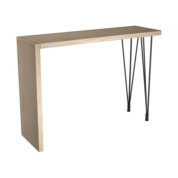 Modern Rectangular Pub Table Set 1/2/5 Pieces Wooden Counter Table Wood 87"L x 16"W Clearhalo 'Bar Furniture' 'furn' 'furn_home_bar_bar_sets' 'Furniture' 'Home Bars & Bar Sets' 'home_bar_bar_sets' 'Kitchen & Dining Furniture' 5864407