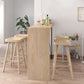 Modern Rectangular Pub Table Set 1/2/5 Pieces Wooden Counter Table Clearhalo 'Bar Furniture' 'furn' 'furn_home_bar_bar_sets' 'Furniture' 'Home Bars & Bar Sets' 'home_bar_bar_sets' 'Kitchen & Dining Furniture' 5864409
