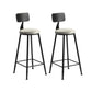Industrielles rundes Bartisch-Set, 1/2/3-teilig, gesinterter Stein-Bartisch-Set für das Esszimmer