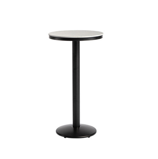 Industrielles rundes Bartisch-Set, 1/2/3-teilig, gesinterter Stein-Bartisch-Set für das Esszimmer
