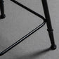 Industrielles rundes Bartisch-Set, 1/2/3-teilig, gesinterter Stein-Bartisch-Set für das Esszimmer