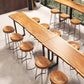 Modern Wood Counter Height Set 1/2/5 Pieces Indoor Natural Counter Set Clearhalo 'Bar Furniture' 'furn' 'furn_home_bar_bar_sets' 'Furniture' 'Home Bars & Bar Sets' 'home_bar_bar_sets' 'Kitchen & Dining Furniture' 5864476