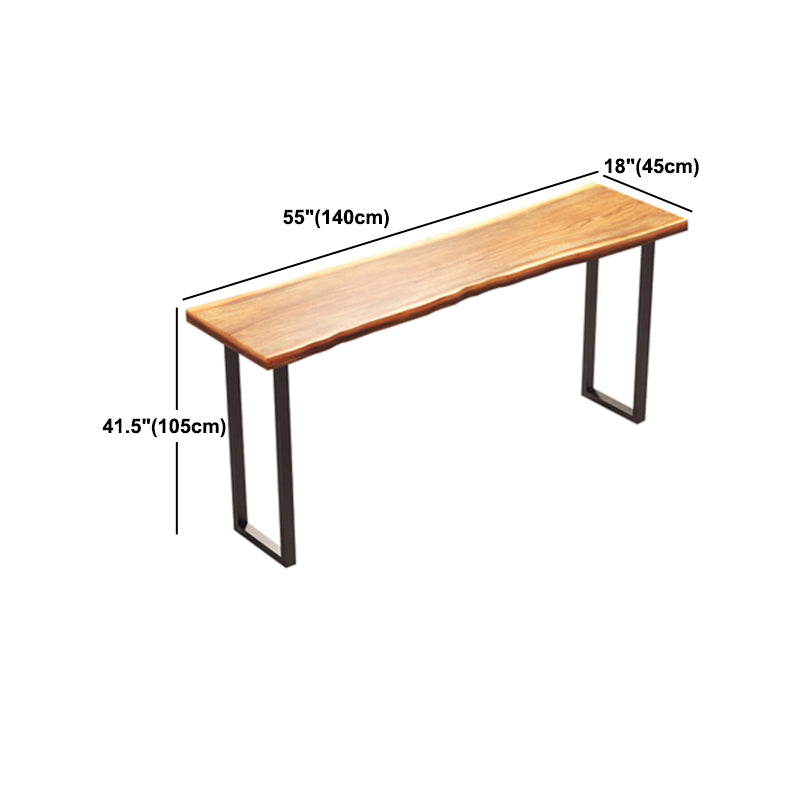 Modern Wood Counter Height Set 1/2/5 Pieces Indoor Natural Counter Set Clearhalo 'Bar Furniture' 'furn' 'furn_home_bar_bar_sets' 'Furniture' 'Home Bars & Bar Sets' 'home_bar_bar_sets' 'Kitchen & Dining Furniture' 5864481