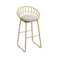 Glam Style 1/2/5/9 Pieces Bar Table Set Rectangle Bar Table with Metal High Stools Clearhalo 'Bar Furniture' 'furn' 'furn_home_bar_bar_sets' 'Furniture' 'Home Bars & Bar Sets' 'home_bar_bar_sets' 'Kitchen & Dining Furniture' 5864555