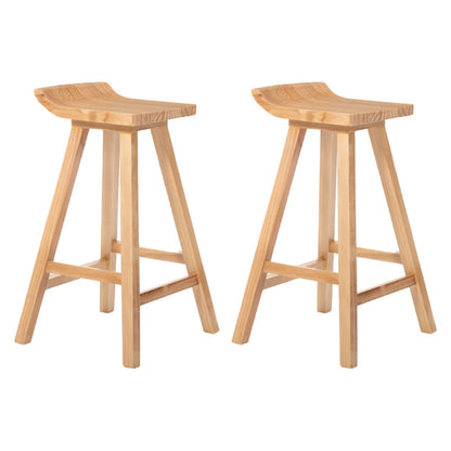 1/2/4/11 Pieces Pub Dining Set Industrial Solid Wood Table and Stool Set for Shop Wood 30"H Stools (Set of 2) Clearhalo 'Bar Furniture' 'furn' 'furn_home_bar_bar_sets' 'Furniture' 'Home Bars & Bar Sets' 'home_bar_bar_sets' 'Kitchen & Dining Furniture' 5864567