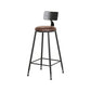 Juego de mesa de Bar Industrial de 1/6/9/11 piezas, mesa de mostrador rectangular de madera de pino con taburetes
