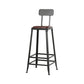 Juego de mesa de Bar Industrial de 1/6/9/11 piezas, mesa de mostrador rectangular de madera de pino con taburetes