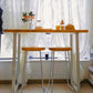Modern Rectangular Pub Table Set 1/3 Pieces Wooden Counter Table with Backless Stools Clearhalo 'Bar Furniture' 'furn' 'furn_home_bar_bar_sets' 'Furniture' 'Home Bars & Bar Sets' 'home_bar_bar_sets' 'Kitchen & Dining Furniture' 5864648