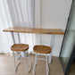 Modern Rectangular Pub Table Set 1/3 Pieces Wooden Counter Table with Backless Stools Clearhalo 'Bar Furniture' 'furn' 'furn_home_bar_bar_sets' 'Furniture' 'Home Bars & Bar Sets' 'home_bar_bar_sets' 'Kitchen & Dining Furniture' 5864651