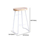 Modern Rectangular Pub Table Set 1/3 Pieces Wooden Counter Table with Backless Stools Clearhalo 'Bar Furniture' 'furn' 'furn_home_bar_bar_sets' 'Furniture' 'Home Bars & Bar Sets' 'home_bar_bar_sets' 'Kitchen & Dining Furniture' 5864652