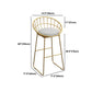 Modern 1/3 Pieces Bar Table Set Rectangle Stone Counter Table with High Stools for Kitchen