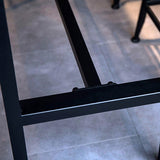 Industrial 1/2/4/7/9 pezzi tavolo da bar set da tavolo da barra con sgabelli in legno alti