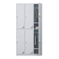 Modern & Contemporary Cabinet for Bathroom Grey Metal Storage Cabinet 6 Clearhalo 'Armoires & Wardrobes' 'armoires_wardrobes' 'Bedroom Furniture' 'furn' 'furn_armoires_wardrobes' 'Furniture' 5865202