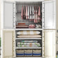 Contemporary Bathroom Wardrobe Plastic Wardrobe Closet with Legs Clearhalo 'Armoires & Wardrobes' 'armoires_wardrobes' 'Bedroom Furniture' 'furn' 'furn_armoires_wardrobes' 'Furniture' 5865284