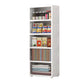 Plastic Contemporary Storage Cabinet Non-Hanging Wardrobe Armoire