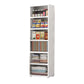Plastic Contemporary Storage Cabinet Non-Hanging Wardrobe Armoire