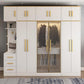 Contemporary Style Wardrobe Wooden Wardrobe Closet with Drawer Clearhalo 'Armoires & Wardrobes' 'armoires_wardrobes' 'Bedroom Furniture' 'furn' 'furn_armoires_wardrobes' 'Furniture' 5865383