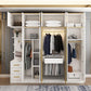 Contemporary Style Wardrobe Wooden Wardrobe Closet with Drawer Clearhalo 'Armoires & Wardrobes' 'armoires_wardrobes' 'Bedroom Furniture' 'furn' 'furn_armoires_wardrobes' 'Furniture' 5865389