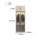 Contemporary Style Wardrobe Wooden Wardrobe Closet with Drawer Clearhalo 'Armoires & Wardrobes' 'armoires_wardrobes' 'Bedroom Furniture' 'furn' 'furn_armoires_wardrobes' 'Furniture' 5865413