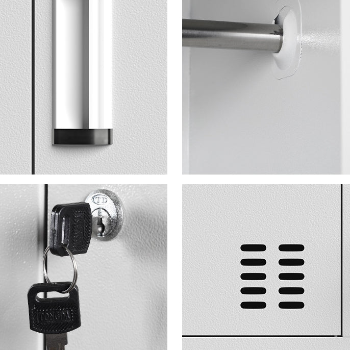 Moderne Kleiderschrankschrank Metallgarderobe Armoire für Schlafzimmer