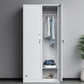 Moderne Kleiderschrankschrank Metallgarderobe Armoire für Schlafzimmer