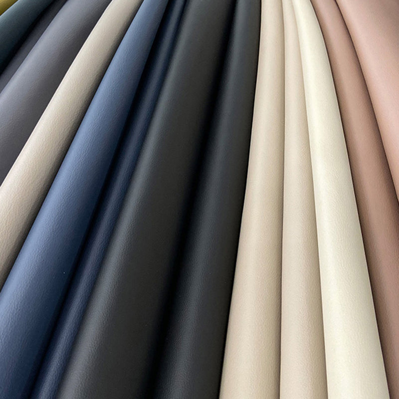 Orange Leather Round Standard Water Resistant Indoor Standard Clearhalo 'furn' 'furn_ottomans_poufs' 'Furniture' 'Living Room Furniture' 'Ottomans & Poufs' 'ottomans_poufs' 5865559