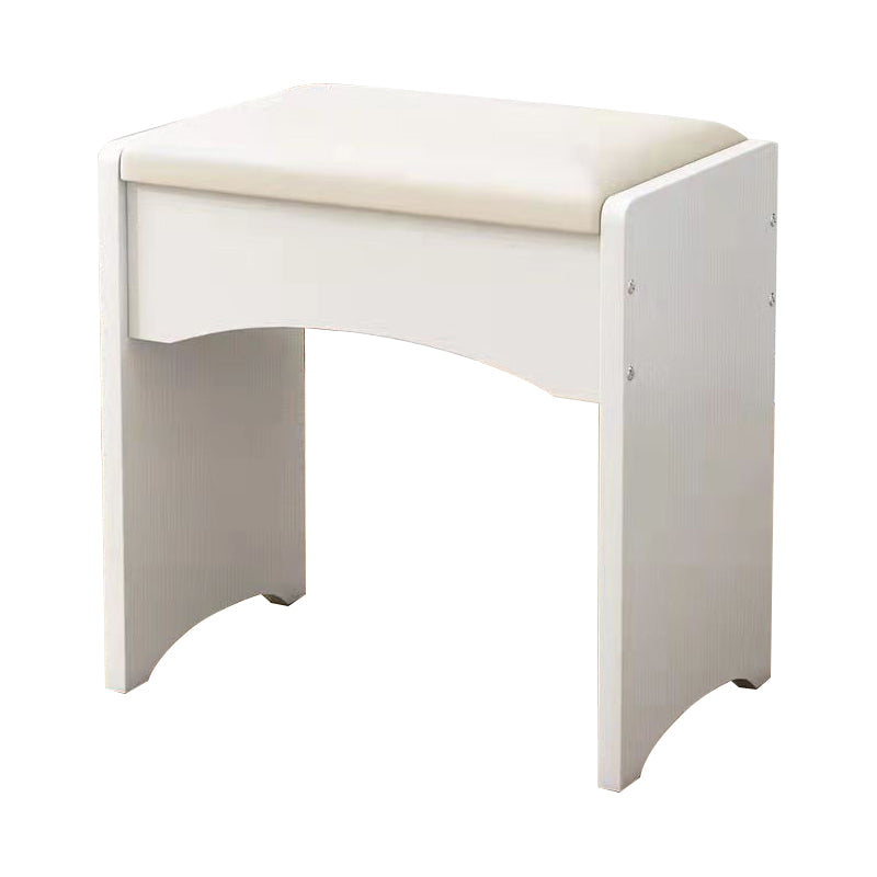 Modern PU Leather Ottoman Plain Rectangle Wood Frame Fade Resistant Target Pouf Clearhalo 'furn' 'furn_ottomans_poufs' 'Furniture' 'Living Room Furniture' 'Ottomans & Poufs' 'ottomans_poufs' 5865796