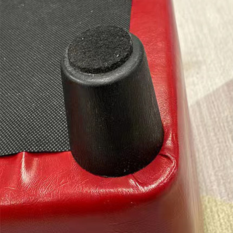 Contemporary PU Leather Pouf Chair Plain Square Tufted Water Resistant Target Pouf Clearhalo 'furn' 'furn_ottomans_poufs' 'Furniture' 'Living Room Furniture' 'Ottomans & Poufs' 'ottomans_poufs' 5866088