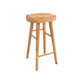 Modern 1/9 Pieces Bar Table Set Rectangle Pine Wood Counter Table with Stools for Cafe Wood 30"H Stool (Single) Clearhalo 'Bar Furniture' 'furn' 'furn_home_bar_bar_sets' 'Furniture' 'Home Bars & Bar Sets' 'home_bar_bar_sets' 'Kitchen & Dining Furniture' 5866551
