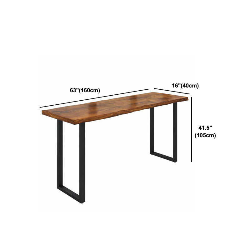 1/2/5/6 Pieces Luxurious Rectangular Pub Table Set Wooden Counter Table Set Clearhalo 'Bar Furniture' 'furn' 'furn_home_bar_bar_sets' 'Furniture' 'Home Bars & Bar Sets' 'home_bar_bar_sets' 'Kitchen & Dining Furniture' 5866665