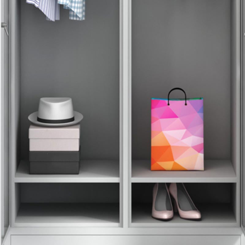 Contemporary Metal Wardrobe Freestanding Wardrobe Closet with Locks