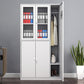 Contemporary Metal Wardrobe Freestanding Wardrobe Closet with Locks