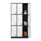 Contemporary Metal Wardrobe Freestanding Wardrobe Closet with Locks