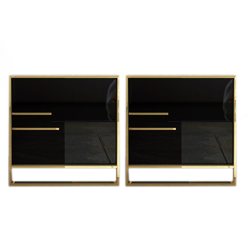 2 - Cassetto dell'accento comodino da letto glam alto 19,68 "