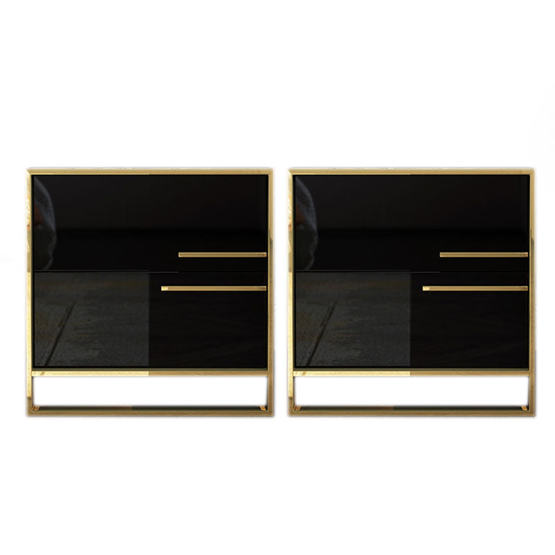 2 - Cassetto dell'accento comodino da letto glam alto 19,68 "