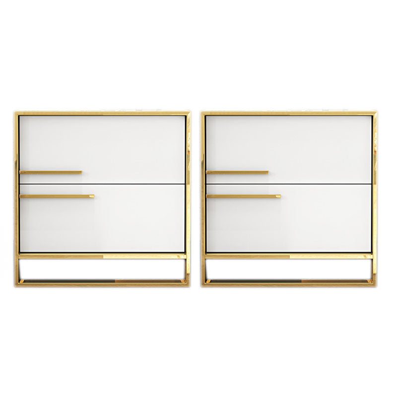 2 - Cassetto dell'accento comodino da letto glam alto 19,68 "