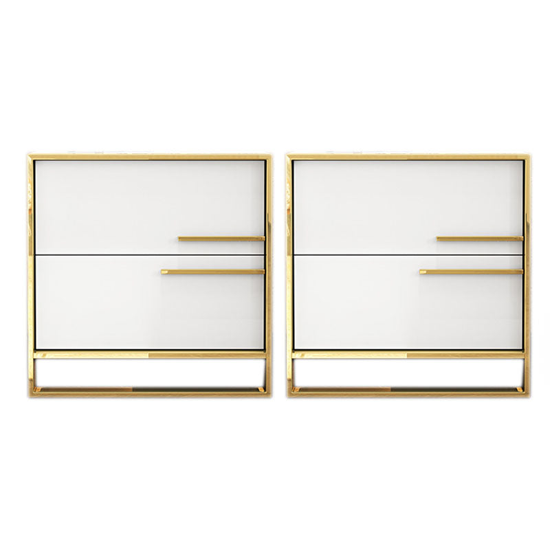 2 - Cassetto dell'accento comodino da letto glam alto 19,68 "