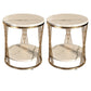 Glam Stone Accent Table Table Table