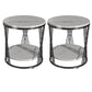Glam Stone Accent Table Table Table