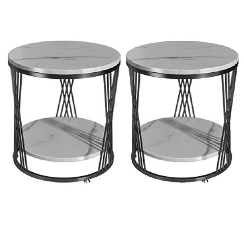Glam Stone Accent Table Table Table