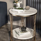 Glam Stone Accent Table Table Table