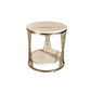 Glam Stone Accent Table Table Table