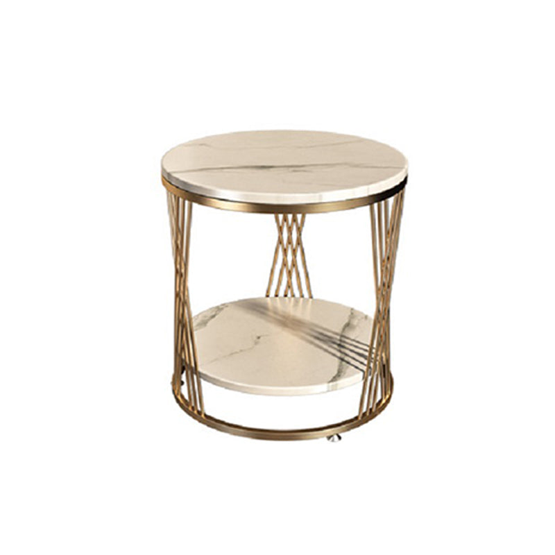 Glam Stone Accent Table Table Table