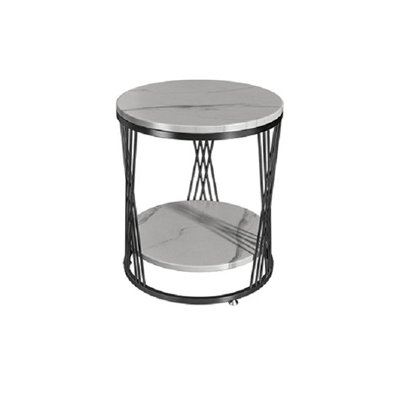 Glam Stone Accent Table Table Table