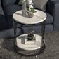 Glam Stone Accent Table Table Table