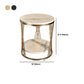 Glam Stone Accent Table Table Table